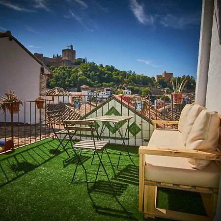 Riad Puertas Del Albaicin Granada Buitenkant foto