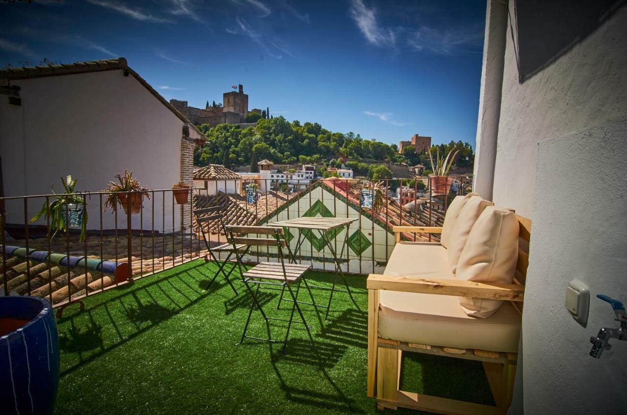 Riad Puertas Del Albaicin Granada Buitenkant foto