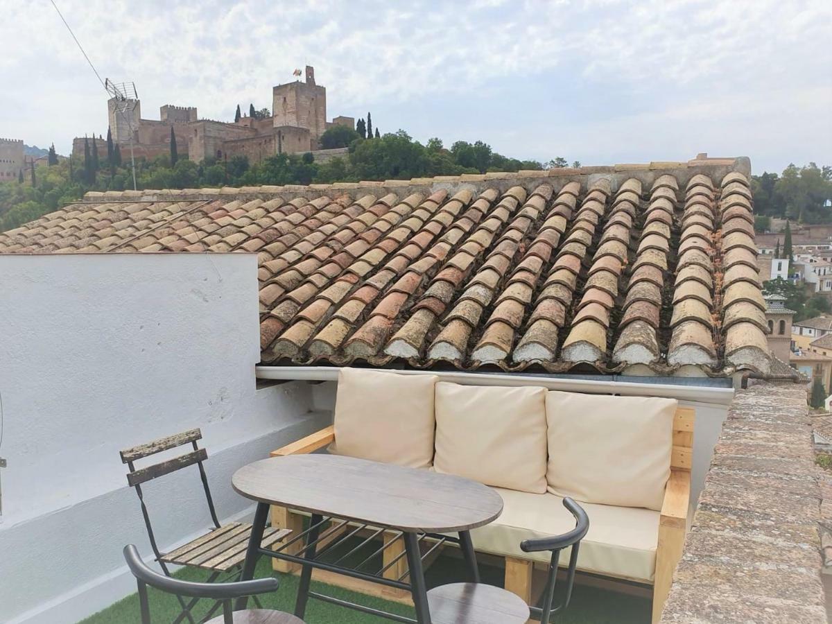 Riad Puertas Del Albaicin Granada Buitenkant foto